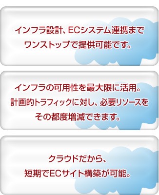 クラウドでローコスト!
